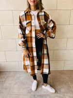 Beige Cabin Flannel Jacket