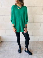 The Green V Tunic