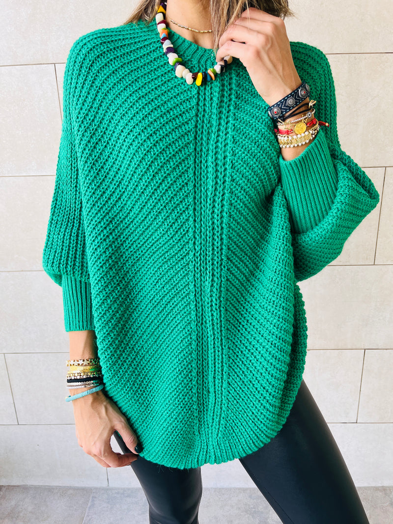 The Green V Tunic