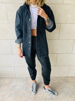 Hoodie Denim Jacket