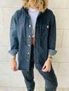 Hoodie Denim Jacket