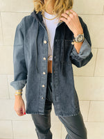 Hoodie Denim Jacket