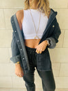 Hoodie Denim Jacket