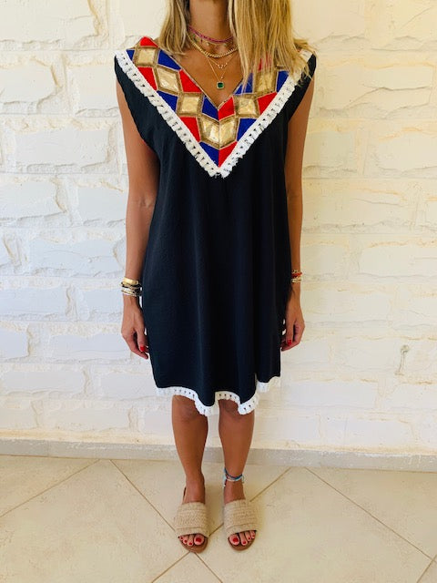 Black Milly Statement Dress