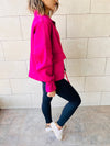Fuchsia Lead The Way Fleece Line Jacket