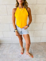 Yellow Handkerchief Top