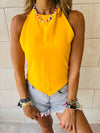 Yellow Handkerchief Top