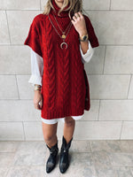 Rouge Kate Cable Poncho