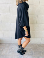 Black Colour Block Tunic