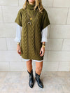 Olive Kate Cable Poncho