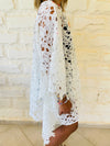 White Zakynthos Poncho