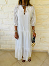 White Anglaise Dress