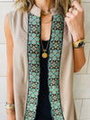 Beige Arabian Night Vest