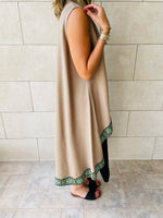 Beige Arabian Night Vest