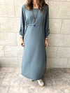 Grey Ramadan Maxi Dress