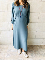 Grey Ramadan Maxi Dress