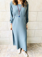 Grey Ramadan Maxi Dress