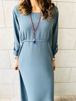 Grey Ramadan Maxi Dress
