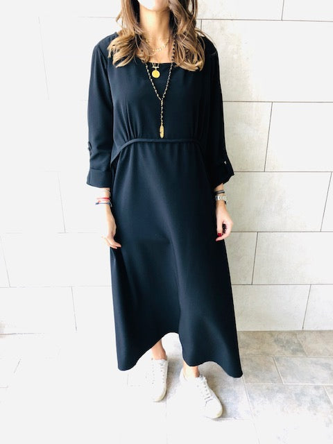 Black Ramadan Maxi Dress