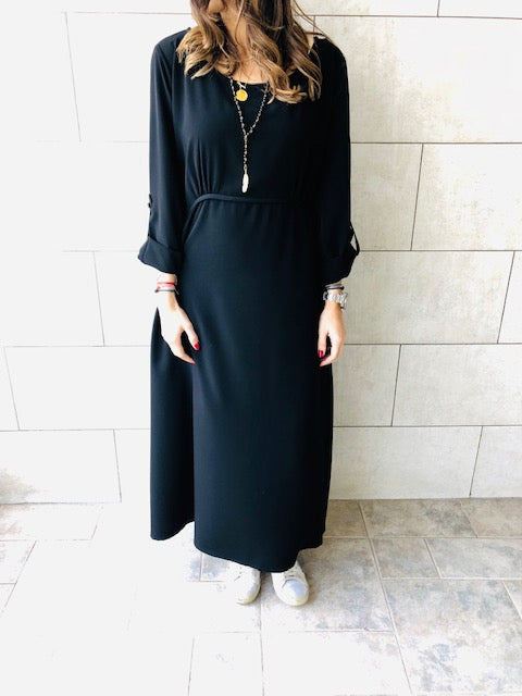 Black Ramadan Maxi Dress