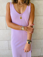 Lilac Essential Sleeveless Dress