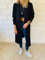 Black Long Duster