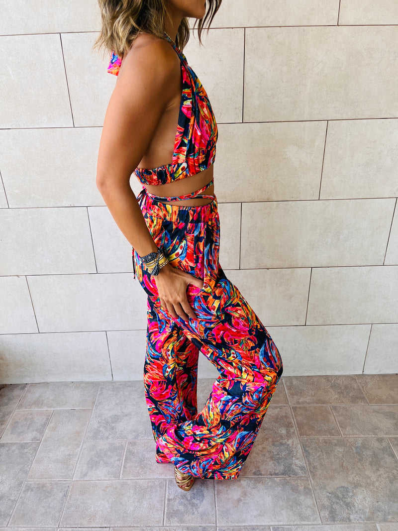 Havana Halter Flare Set