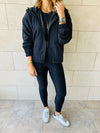 Black Waterproof Hoodie