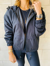 Black Waterproof Hoodie