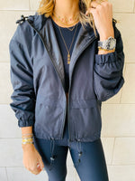 Black Waterproof Hoodie