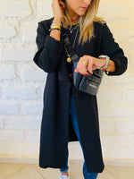 Black Long Duster