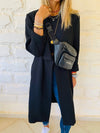 Black Long Duster