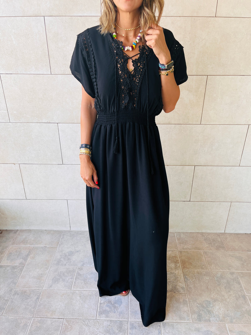 Black Beach Vacay Dress