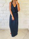 The Polka V Beach Dress