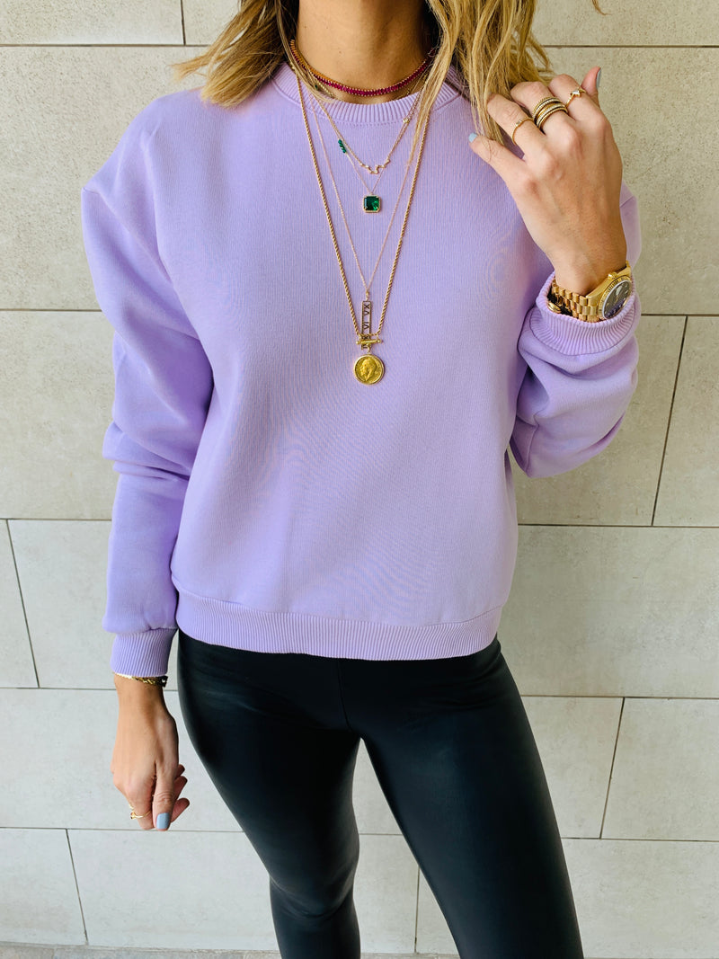 Orchid Groove Sweatshirt