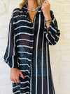 Monochrome Embroidered Shirt