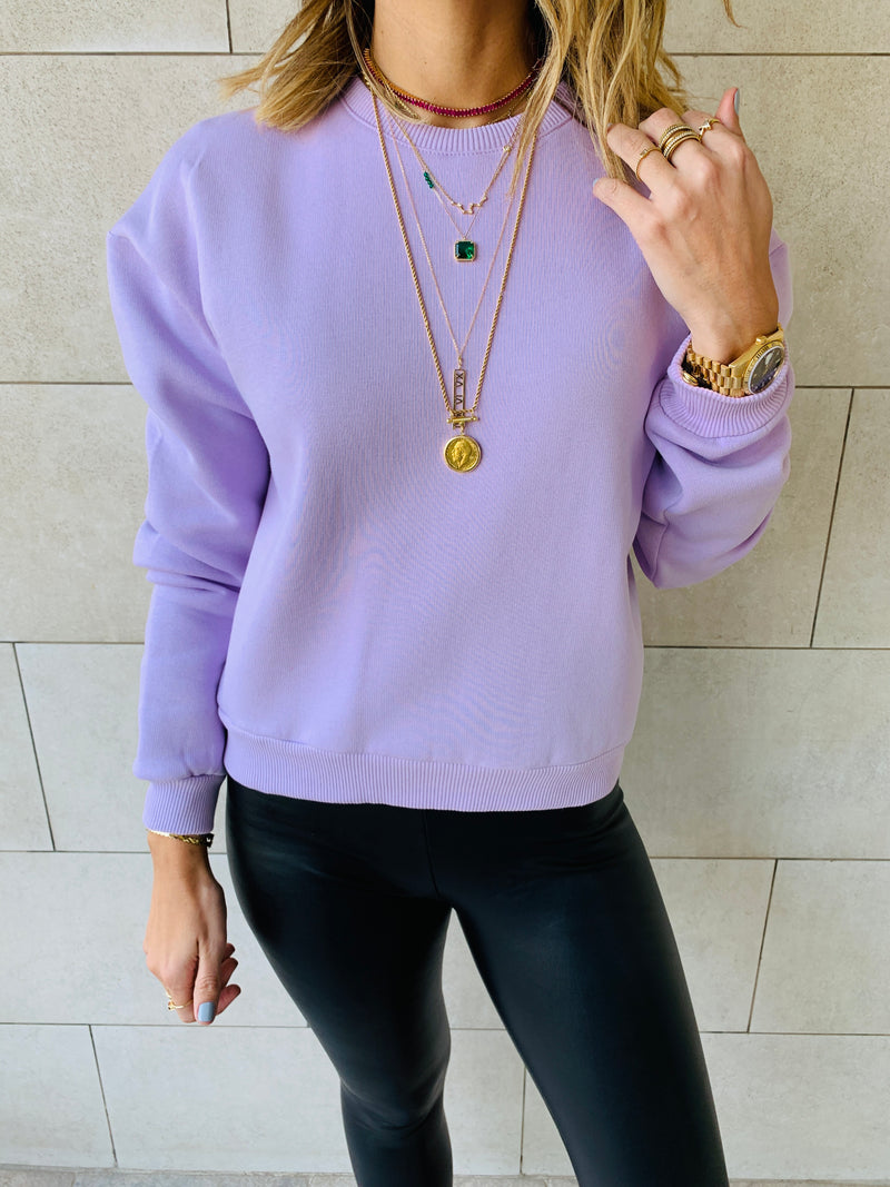 Orchid Groove Sweatshirt
