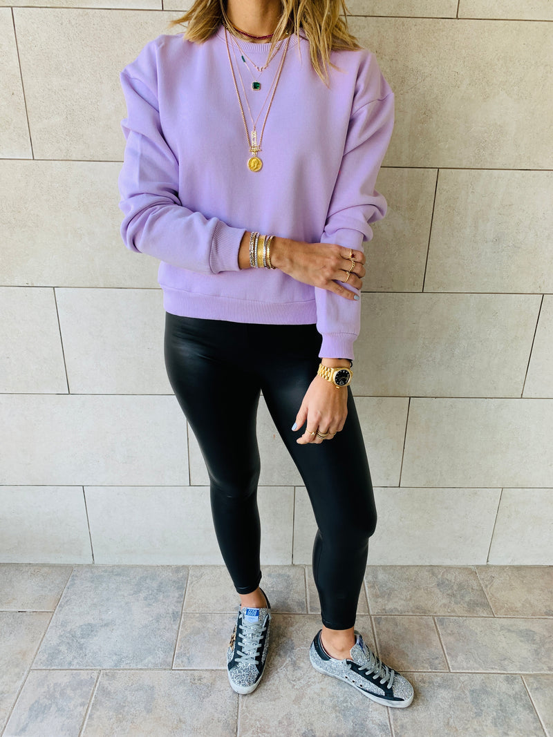 Orchid Groove Sweatshirt