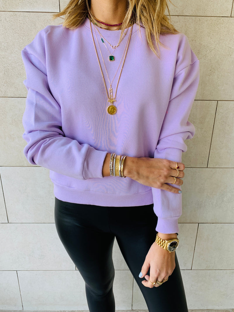 Orchid Groove Sweatshirt
