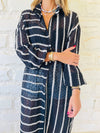 Monochrome Embroidered Shirt