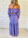 2 Piece Lilac Poplin Set