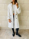 White Chilly Outside Coat