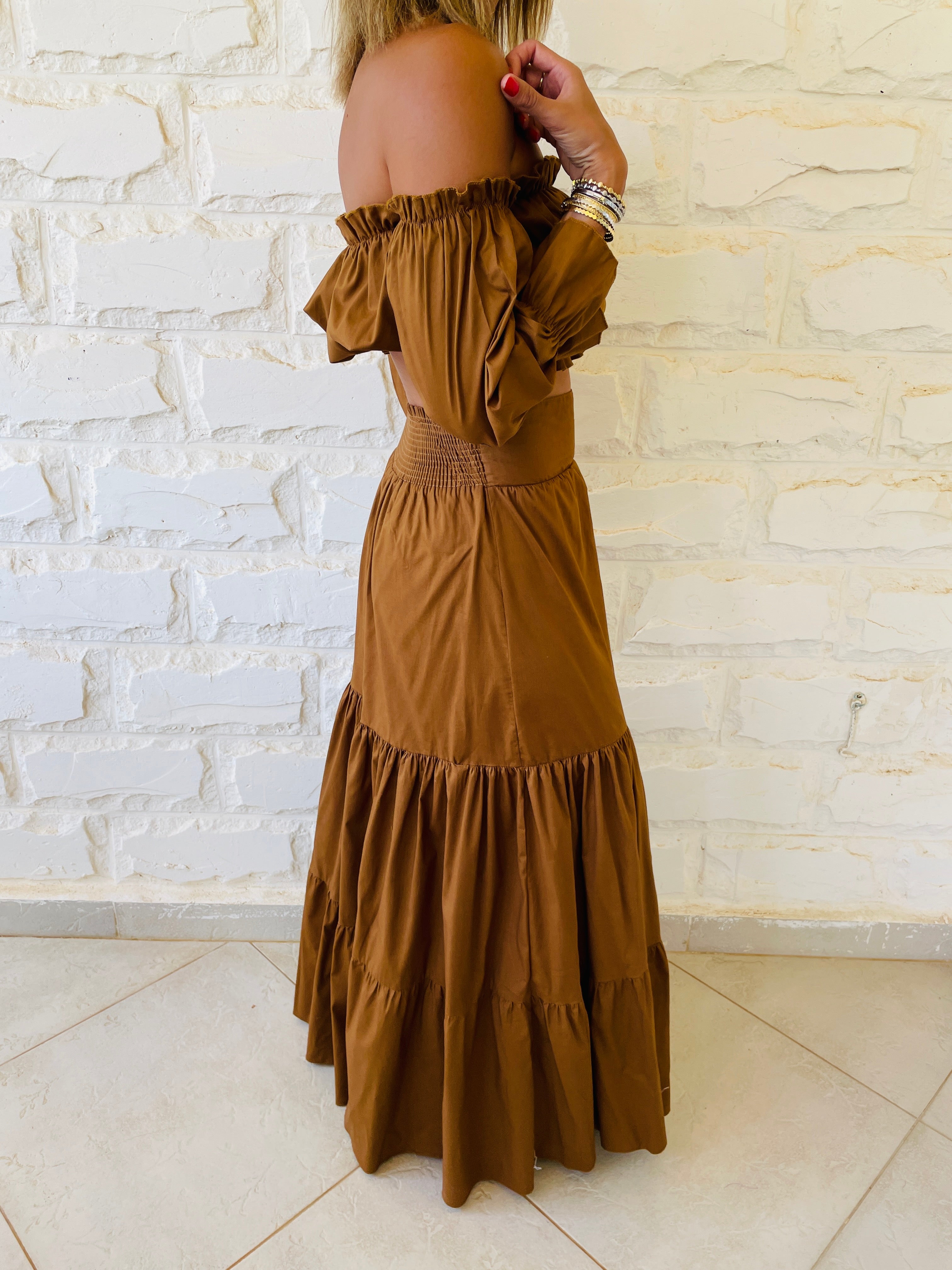 2 Piece Copper Popline Set