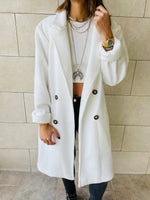 White Chilly Outside Coat