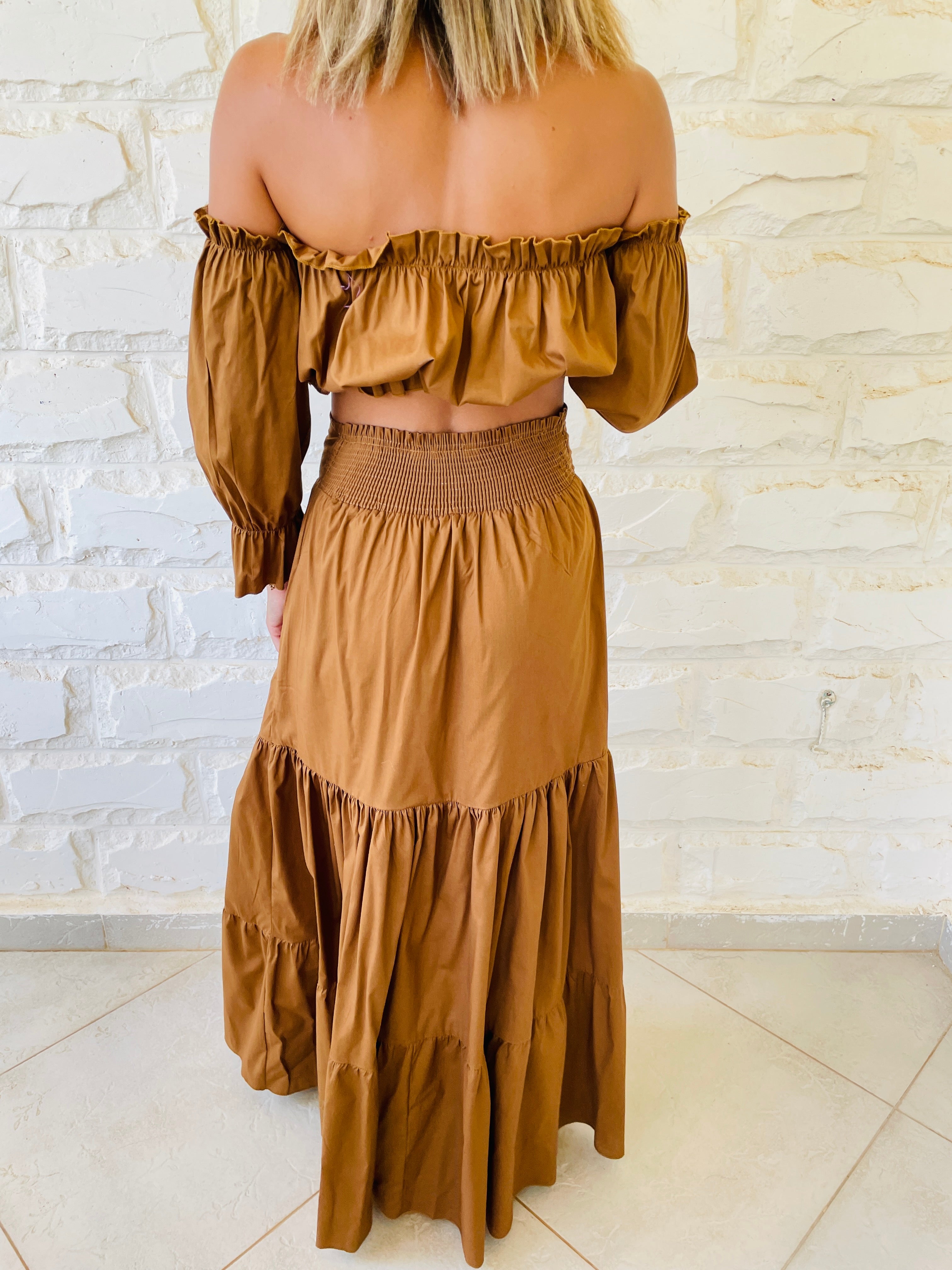 2 Piece Copper Popline Set