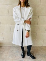 White Chilly Outside Coat