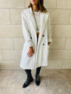 White Chilly Outside Coat