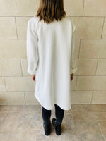 White Chilly Outside Coat