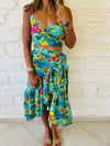 Green Floral Bonita Set