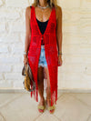 Rouge Beach Tie Vest